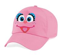 Sesame Street Abby Cadabby Face-Chidren's Cap, Rosa, 20 x 14 cm