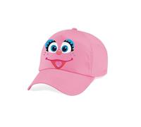 Sesame Street Abby Cadabby Face-Chidren's Cap, Rosa, 20 x 14 cm