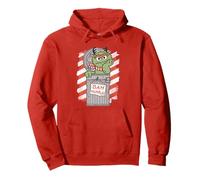 Sesame Street Bah Humbug Christmas Oscar Comic Sudadera con Capucha