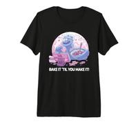 Sesame Street Bake It Til You Make It Cookie Monster Camiseta Premium