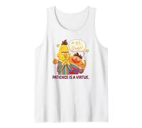 Sesame Street Bert and Ernie Patience Is A Virtue Camiseta sin Mangas