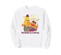 Sesame Street Bert and Ernie Patience Is A Virtue Sudadera