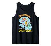 Sesame Street Bert and Ernie Team Work, Dream Work Camiseta sin Mangas