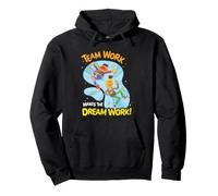 Sesame Street Bert and Ernie Team Work, Dream Work Sudadera con Capucha