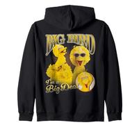 Sesame Street Big Bird Bootleg Style Sudadera con Capucha