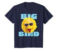 Sesame Street Big Bird Cool Face Pose, Tonos clásicos de Verano Camiseta