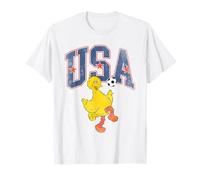 Sesame Street Big Bird USA Soccer Camiseta