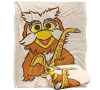 Sesame Street Big Face Hoots The Owl Manta súper Suave con Tacto Sedoso - 152 x 127 cm