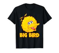 Sesame Street Big Head Name Big Bird Camiseta