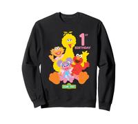 Sesame Street Birthday Crew Elmo and Friends 1st Birthday Sudadera
