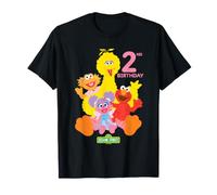 Sesame Street Birthday Crew Elmo and Friends 2nd Birthday Camiseta