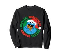 Sesame Street - Comprobador de Galletas de Navidad con diseño de Barrio Sésamo Sudadera