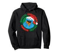 Sesame Street - Comprobador de Galletas de Navidad con diseño de Barrio Sésamo Sudadera con Capucha