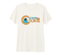 Sesame Street Cookie C Is For Cookie Monster Camiseta Premium