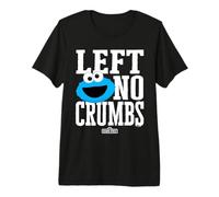 Sesame Street Cookie Monster Ate No Crumbs Camiseta Premium