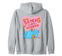 Sesame Street Cookie Monster Batch Made in Heaven Sudadera con Capucha