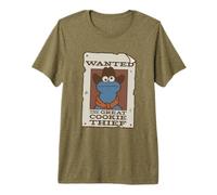 Sesame Street Cookie Monster Great Cookie Thief Camiseta Premium
