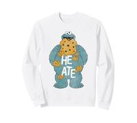 Sesame Street Cookie Monster He Ate Belly Sudadera