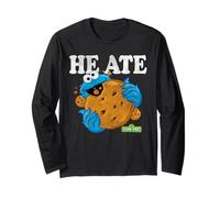 Sesame Street Cookie Monster He Ate Big Cookie Manga Larga
