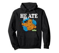 Sesame Street Cookie Monster He Ate Big Cookie Sudadera con Capucha
