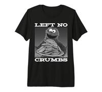 Sesame Street Cookie Monster He Ate Gray Camiseta Premium