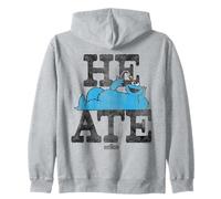 Sesame Street Cookie Monster Lie Down He Ate Sudadera con Capucha