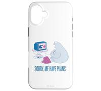 Sesame Street Cookie Monster Lo Siento, Tengo Planes Carcasa para iPhone 16 Plus