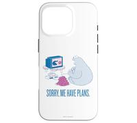 Sesame Street Cookie Monster Lo Siento, Tengo Planes Carcasa para iPhone 16 Pro