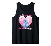 Sesame Street Cookie Monster Me Love You More Than Cookie Camiseta sin Mangas
