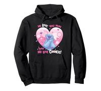Sesame Street Cookie Monster Me Love You More Than Cookie Sudadera con Capucha
