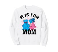 Sesame Street Cookie Monster Mother's Day M Is For Mom Sudadera