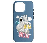 Sesame Street Cookie Monster Om Nom Nom Nom Carcasa para iPhone 16 Pro