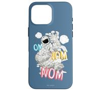 Sesame Street Cookie Monster Om Nom Nom Nom Carcasa para iPhone 16 Pro MAX