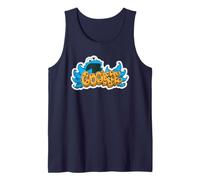Sesame Street Cookie Monster Simple Graffiti Tag Camiseta sin Mangas