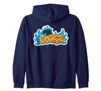 Sesame Street Cookie Monster Simple Graffiti Tag Sudadera con Capucha