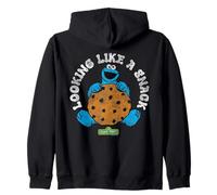 Sesame Street Cookie Monster Snack Big Cookie Sudadera con Capucha