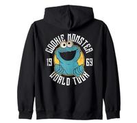 Sesame Street Cookie Monster World Tour Sudadera con Capucha