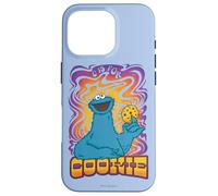 Sesame Street Cookie Psychedelic Monster C Is For Cookie Carcasa para iPhone 16 Pro