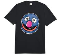 Sesame Street Doodle Face Grover Comfort Colors Adult Heavyweight T-Shirt