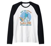 Sesame Street Dr. Cookie Monster's Orders Camiseta Manga Raglan