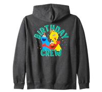 Sesame Street Elmo Big Bird Cookie Monster Birthday Crew Sudadera con Capucha