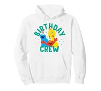 Sesame Street Elmo Big Bird Cookie Monster Birthday Crew Sudadera con Capucha
