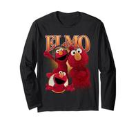 Sesame Street Elmo Bootleg Style Manga Larga