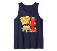 Sesame Street Elmo Chillin' with My Peeps Camiseta sin Mangas