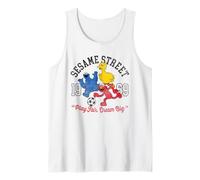 Sesame Street Elmo, Cookie Monster, Big Bird Soccer Team Camiseta sin Mangas