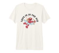 Sesame Street Elmo Love Is In The Air Camiseta Premium