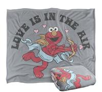 Sesame Street Elmo Love Is In The Air Manta súper Suave con Tacto Sedoso - 152 x 127 cm