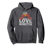 Sesame Street Elmo Love Monster Pullover Hoodie Sudadera con Capucha