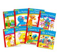 Sesame Street Elmo Manners Books For Kids Toddlers -- Set of 8 Manners Books
