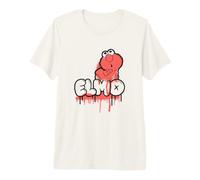 Sesame Street Elmo Simple Spray Paint Graffiti Tag Camiseta Premium